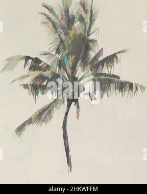 Art inspiré par Palm Tree Dutch East Indies, les œuvres classiques modernisées par Artotop avec une touche de modernité. Formes, couleur et valeur, impact visuel accrocheur sur l'art émotions par la liberté d'œuvres d'art d'une manière contemporaine. Un message intemporel qui cherche une nouvelle direction créative. Artistes qui se tournent vers le support numérique et créent le NFT Artotop Banque D'Images