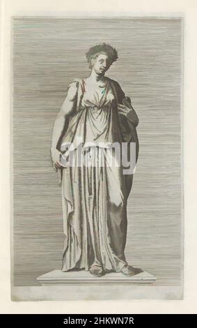 Art inspiré par Sculpture of Flora, Flora in aedibus Card. Farnesij, sculptures anciennes à Rome (titre de série), Antiquarum statuarum urbis Romae quae in publicis localis visuntur icones (titre de série), Légende en latin. L'imprimé fait partie d'un album., imprimeur:, éditeur: Andrea Vaccari, oeuvres classiques modernisées par Artotop avec une touche de modernité. Formes, couleur et valeur, impact visuel accrocheur sur l'art émotions par la liberté d'œuvres d'art d'une manière contemporaine. Un message intemporel qui cherche une nouvelle direction créative. Artistes qui se tournent vers le support numérique et créent le NFT Artotop Banque D'Images