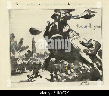 Art inspiré par les Espagnols défaits par l'armée d'Etat sous Marquette à Mülheim, 1608; les Espagnols défaits par l'armée d'Etat sous Marquette à Mülheim, 1608. Au premier plan un cavalier tirant son musket. Avec légende de 4 lignes en latin. Numéroté : 280. Imprimé au verso avec du texte, les œuvres classiques modernisées par Artotop avec une touche de modernité. Formes, couleur et valeur, impact visuel accrocheur sur l'art émotions par la liberté d'œuvres d'art d'une manière contemporaine. Un message intemporel qui cherche une nouvelle direction créative. Artistes qui se tournent vers le support numérique et créent le NFT Artotop Banque D'Images