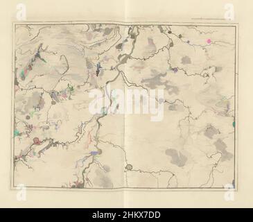 Art inspiré par carte de Limbourg avec la région autour de Maastricht, 1708, carte particulière des environs de Maestricht, partie de Liège, Faucquemont, et pays d'Outre-Meuse, carte de Limbourg avec la région autour de Maastricht, partie de Liège et Valkenburg, 1708. En haut à droite une barre d'échelle: Echelle de, oeuvres classiques modernisées par Artotop avec un peu de modernité. Formes, couleur et valeur, impact visuel accrocheur sur l'art émotions par la liberté d'œuvres d'art d'une manière contemporaine. Un message intemporel qui cherche une nouvelle direction créative. Artistes qui se tournent vers le support numérique et créent le NFT Artotop Banque D'Images