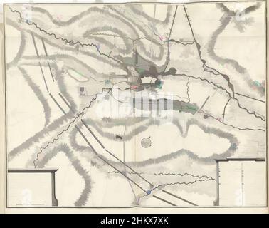 Art inspiré par le siège d'aire, 1710, Plan de la ville d'aire et de ses environs (...) Assegée par les hauts-alliés sous le commandement de son A.S. Monseigr. le Prince d'Anhalt Dessau (...) Faire levier 8. Novembre 1710 (...), carte du siège de la ville d'aire avec le large cadre, oeuvres classiques modernisées par Artotop avec un peu de modernité. Formes, couleur et valeur, impact visuel accrocheur sur l'art émotions par la liberté d'œuvres d'art d'une manière contemporaine. Un message intemporel qui cherche une nouvelle direction créative. Artistes qui se tournent vers le support numérique et créent le NFT Artotop Banque D'Images