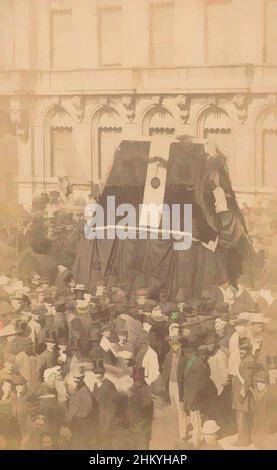 Art inspiré par la vue de la procession funéraire du peintre Henri Leys le 26 août 1869 à Anvers, Joseph Dupont, Anvers, 26 août 1869, Support photographique, carton, imprimé albumine, hauteur 95 mm × largeur 59 mm hauteur 101 mm × largeur 64 mm, oeuvres classiques modernisées par Artotop avec une touche de modernité. Formes, couleur et valeur, impact visuel accrocheur sur l'art émotions par la liberté d'œuvres d'art d'une manière contemporaine. Un message intemporel qui cherche une nouvelle direction créative. Artistes qui se tournent vers le support numérique et créent le NFT Artotop Banque D'Images