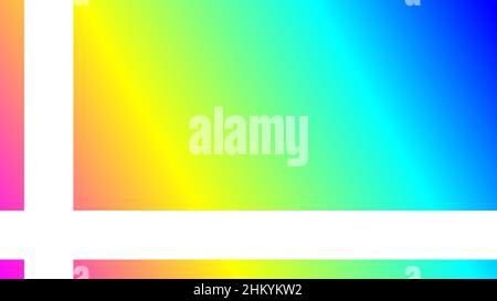 Arrière-plan coloré recouvert d'un rectangle blanc Illustration de Vecteur