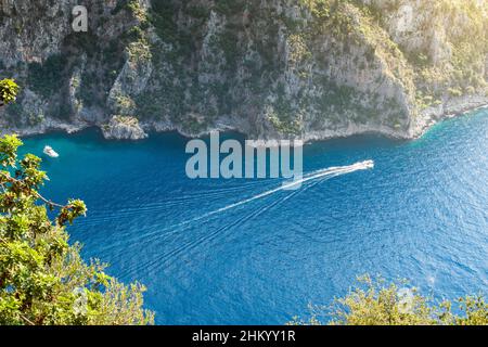 Belle vue sur Butterfly Valley en Turquie. Banque D'Images