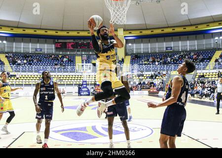 Italie- Panier, 6 febbraio 2022 LNP A2 Reale Mutua Torino vs Orlandina Panier Banque D'Images