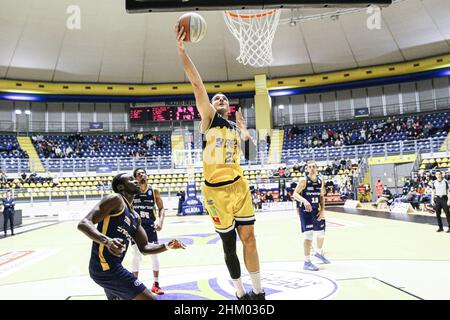 Italie- Panier, 6 febbraio 2022 LNP A2 Reale Mutua Torino vs Orlandina Panier Banque D'Images