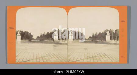Art inspiré par la vue de l'avenue des champs-Élysées à Paris, vu de la place de la Concorde, le Nouveau Paris (titre de série), Charles Gérard, place de la Concorde, c. 1850 - c. 1875, carton, imprimé albumine, hauteur 85 mm × largeur 170 mm, oeuvres classiques modernisées par Artotop avec une touche de modernité. Formes, couleur et valeur, impact visuel accrocheur sur l'art émotions par la liberté d'œuvres d'art d'une manière contemporaine. Un message intemporel qui cherche une nouvelle direction créative. Artistes qui se tournent vers le support numérique et créent le NFT Artotop Banque D'Images