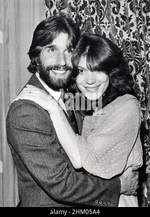 La star de la télévision Henry Winkler et sa nouvelle femme, Stacey Weitzman.Lors d'un appel photo dans un hôtel de Midtown Manhattan peu après leur mariage du 5 mai 1978. Banque D'Images