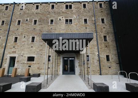 Entrée de l'hôtel Bodmin Jail Banque D'Images