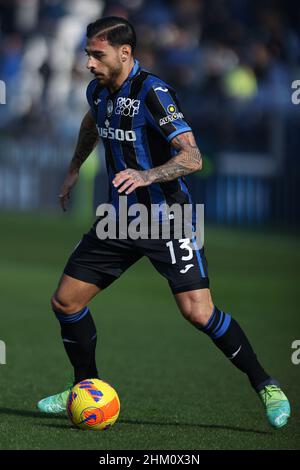 Bergame, Italie, 6th février 2022.Giuseppe Pezzella d'Atalanta pendant la série Un match au stade Gewiss, Bergame.Le crédit photo devrait se lire: Jonathan Moscrop / Sportimage Banque D'Images