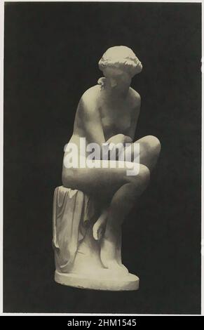 Art inspiré par la Sculpture d'une plume de John Lawlor, exposé à la grande exposition des œuvres de l'industrie de toutes les nations de 1851 à Londres, A Bather.(Marble) Lawlor., imprimeur: Nicolaas Henneman, Londres, 1851, Support photographique, imprimé papier salé, hauteur 200 mm × largeur 127 mm, oeuvres classiques modernisées par Artotop avec une touche de modernité. Formes, couleur et valeur, impact visuel accrocheur sur l'art émotions par la liberté d'œuvres d'art d'une manière contemporaine. Un message intemporel qui cherche une nouvelle direction créative. Artistes qui se tournent vers le support numérique et créent le NFT Artotop Banque D'Images