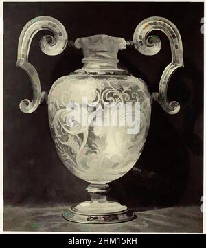 Art inspiré par la carafe à volute de cristal, gravée, du Louvre, Charles Thurston Thompson, c. 1866 - c. 1890, œuvres classiques modernisées par Artotop avec une touche de modernité. Formes, couleur et valeur, impact visuel accrocheur sur l'art émotions par la liberté d'œuvres d'art d'une manière contemporaine. Un message intemporel qui cherche une nouvelle direction créative. Artistes qui se tournent vers le support numérique et créent le NFT Artotop Banque D'Images