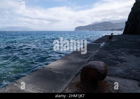 panorama, de Sorrento, Italie Banque D'Images