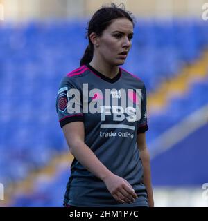 Birmingham, Royaume-Uni.6th févr. 2022.Shannon O'Brien (27 Leicester City) dans le match WSL entre Birmingham City et Leicester City à St. Andrews.Gareth Evans/SPP crédit: SPP Sport presse photo./Alamy Live News Banque D'Images