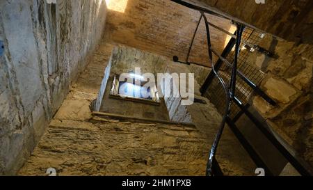 Restaurant de la chapelle du Bodmin Jail Hotel Banque D'Images