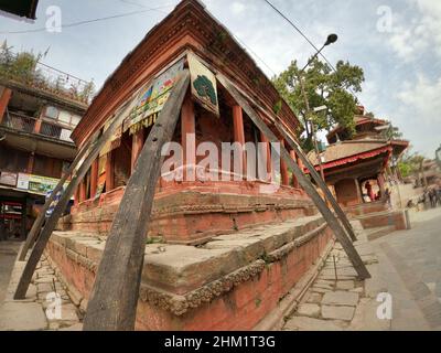 Place Kathmandu Durbar Banque D'Images