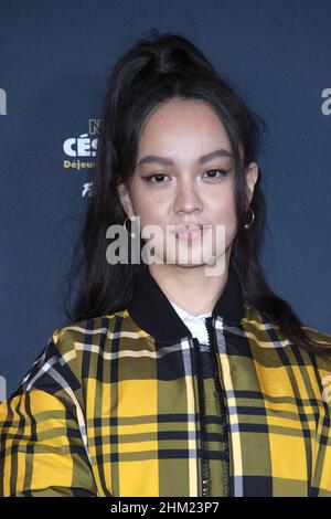 Lucie Zhang participe au déjeuner Cesar 2022 Nomines au restaurant du Fouquet à Paris, France, le 06 février 2022.Photo d'Aurore Marechal/ABACAPRESS.COM Banque D'Images