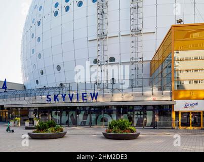 Avicii Arena ou Ericsson Globe, district de Johanneshov, Stockholm, Comté de Stockholm, Suède Banque D'Images