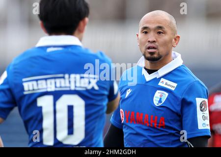 Tokyo, Japon.5th févr. 2022.Yuki Yatomi Rugby : 2022 Japan Rugby League un match entre TOSHIBA BRAVE LUPUS TOKYO et SHIZUOKA BlueRefs au stade du parc olympique de Komazawa à Tokyo, Japon .Crédit: Naoki Nishimura/AFLO SPORT/Alay Live News Banque D'Images