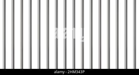 Barres métalliques de prison réalistes.Clôture de prison.Grilles de prison.Cage de prison en fer.Tiges métalliques.Arrière-plan de la grille criminelle.Motif vectoriel.Illustration isolée sur Illustration de Vecteur