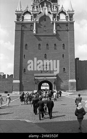 Kremlin, Moscou, Russie, URSS, avril 1976 Banque D'Images