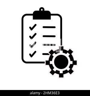 Icône vectorielle abstraite sur le blanc, Illustration isolée pour la conception graphique et web.Symbole plat simple. Illustration de Vecteur