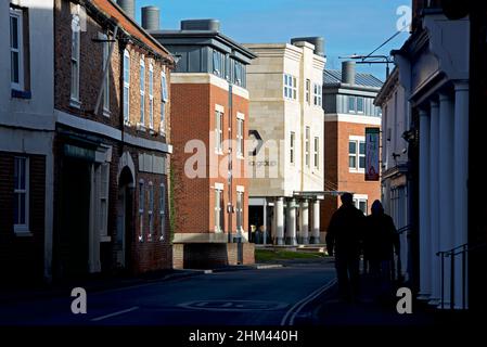 Bridgegate à Howden, avec le bâtiment de la Press Association, East Yorkshire, Angleterre Banque D'Images