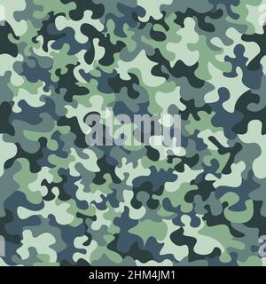 Motif camouflage sans coutures.Abstrait militaire moderne de fond pour le textile et les vêtements de l'armée Banque D'Images