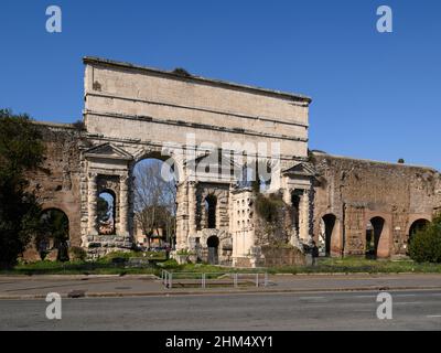 Rome. Italie. Porta Maggiore. Banque D'Images