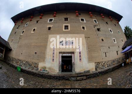 Dans la province de Fujian tulou NaJing Banque D'Images