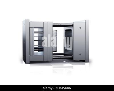 Machine de moulage par injection plastique Photo Stock - Alamy