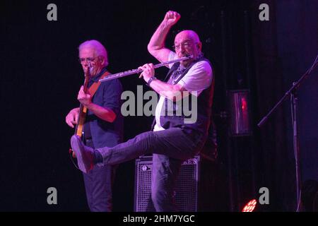 Gran Teatro Geox, Padoue, Italie, 06 février 2022, Ian Anderson pendant 2022 JETHRO TULL tour les années Prog - concert de musique Banque D'Images