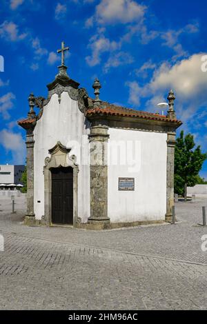 Chapelle Saint Bartolomew, Trancoso, Serra da Estrela, Portugal Banque D'Images