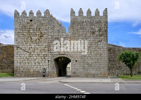 Meadow’s Gate, Trancoso, Serra da Estrela, Portugal Banque D'Images