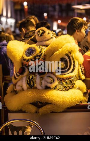 Londres autour de Chinatown Gerrard Street Banque D'Images