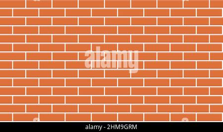 Arrière-plan sans couture pour mur de briques.Illustration de motif texturé vectoriel Illustration de Vecteur