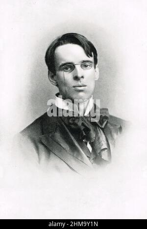 William Butler Yeats, poète et dramaturge irlandais Banque D'Images