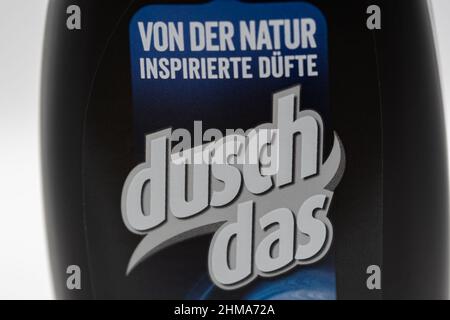 Rheinbach, Allemagne, 19 mai 2021, vue rapprochée du logo « celui-ci » sur une bouteille Banque D'Images