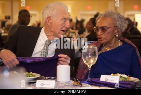 L'avocat des droits civils Frankie Muse Freeman fête son anniversaire de naissance en 100th Banque D'Images