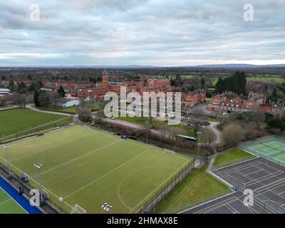 Christ Hospital School Horsham West Sussex, également connu familièrement sous le nom de CH, est un pensionnat et pensionnat indépendant mixte anglais Banque D'Images