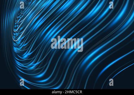 Arrière-plan graphique à effet haute vitesse - concept de haute technologie Banque D'Images