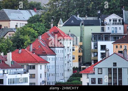 Stavanger ville norvégienne avec des paysages à couper le souffle de magnifiques fjords, des montagnes et de longues plages blanches. Banque D'Images