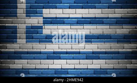 EPS10 fond patriotique vectoriel avec couleurs de drapeau de la Grèce.Un élément d'impact pour l'utilisation que vous voulez en faire. Illustration de Vecteur