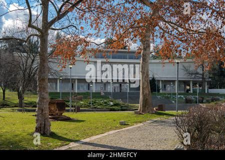 Musée de Yougoslavie à Belgrade, Serbie Banque D'Images