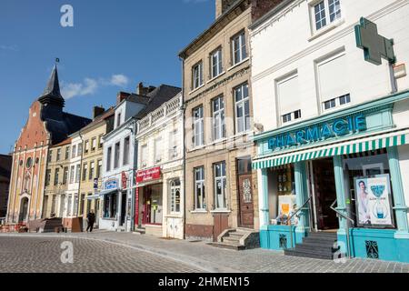 Ardres - place d'armes Banque D'Images