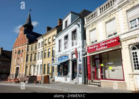 Ardres - place d'armes Banque D'Images