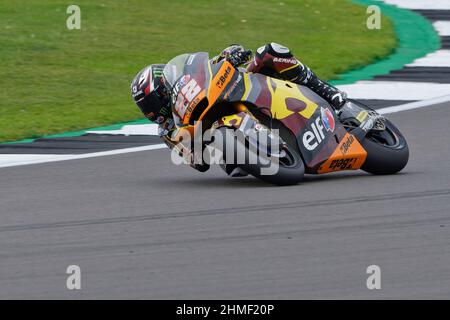 British moto 2 Grand Prix 2021 Silverstone Banque D'Images