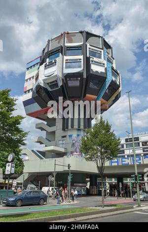 Bierpinsel, Schlossstrasse, Steglitz, Steglitz-Zehlendorf, Berlin, Allemagne Banque D'Images