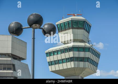 Tour, aéroport, Tegel, Reinickendorf, Berlin, Allemagne Banque D'Images