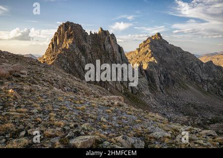 Les montagnes Williams dans la région sauvage de Hunter-Fryingpan Banque D'Images